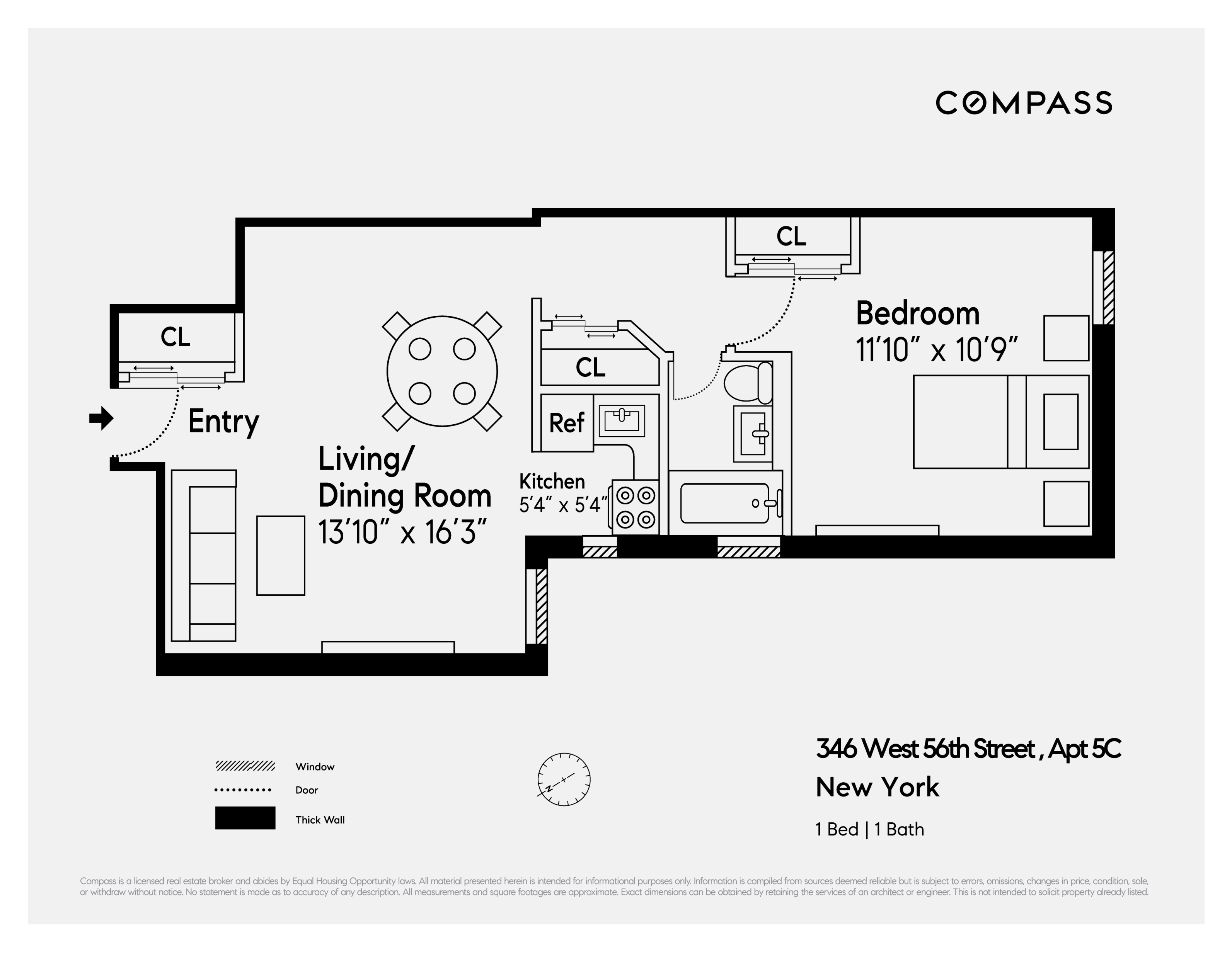 346 West 56th Street, Unit 5C Manhattan, NY 10019 - Photo 6 of 6