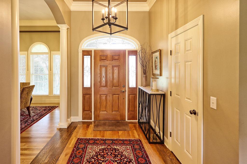 3405 Hawks Ridge Road Columbia, TN 38401 - Photo 3 of 30 This gorgeous home features hardwood floors, fresh paint, designer light fixtures, custom draperies, and newly renovated kitchen and master bath.