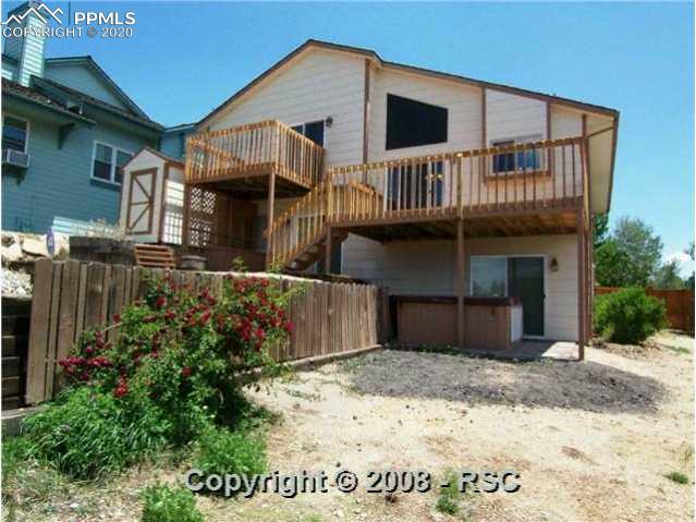 5210 Silo Ridge Colorado Springs, CO 80917 - Photo 7 of 10 Rear elevation