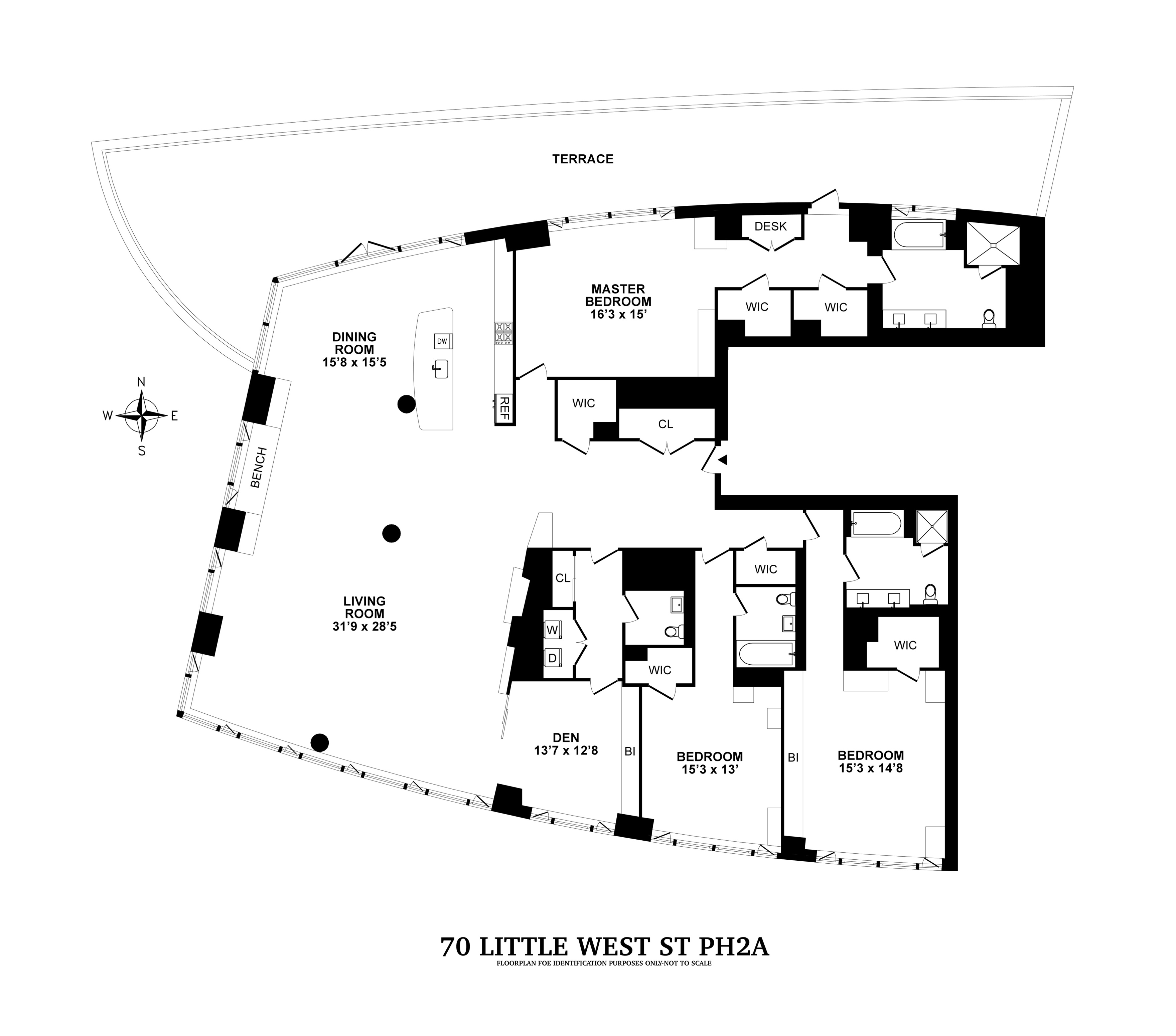 70 Little West Street, Unit PH2A Manhattan, NY 10004 - Photo 20 of 20