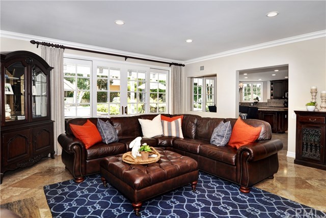 7 Estates Drive Villa Park, CA 92861 - Photo 12 of 46 Family room with another set of French doors.