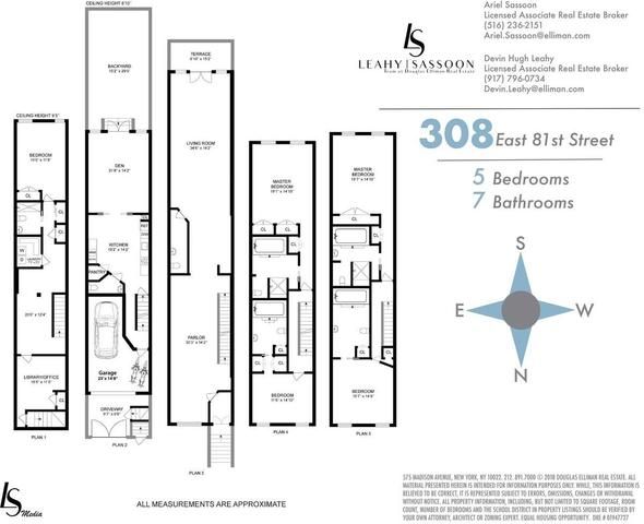 $7,450,000 | 308 East 81st Street, Unit TWNH | Upper East Side