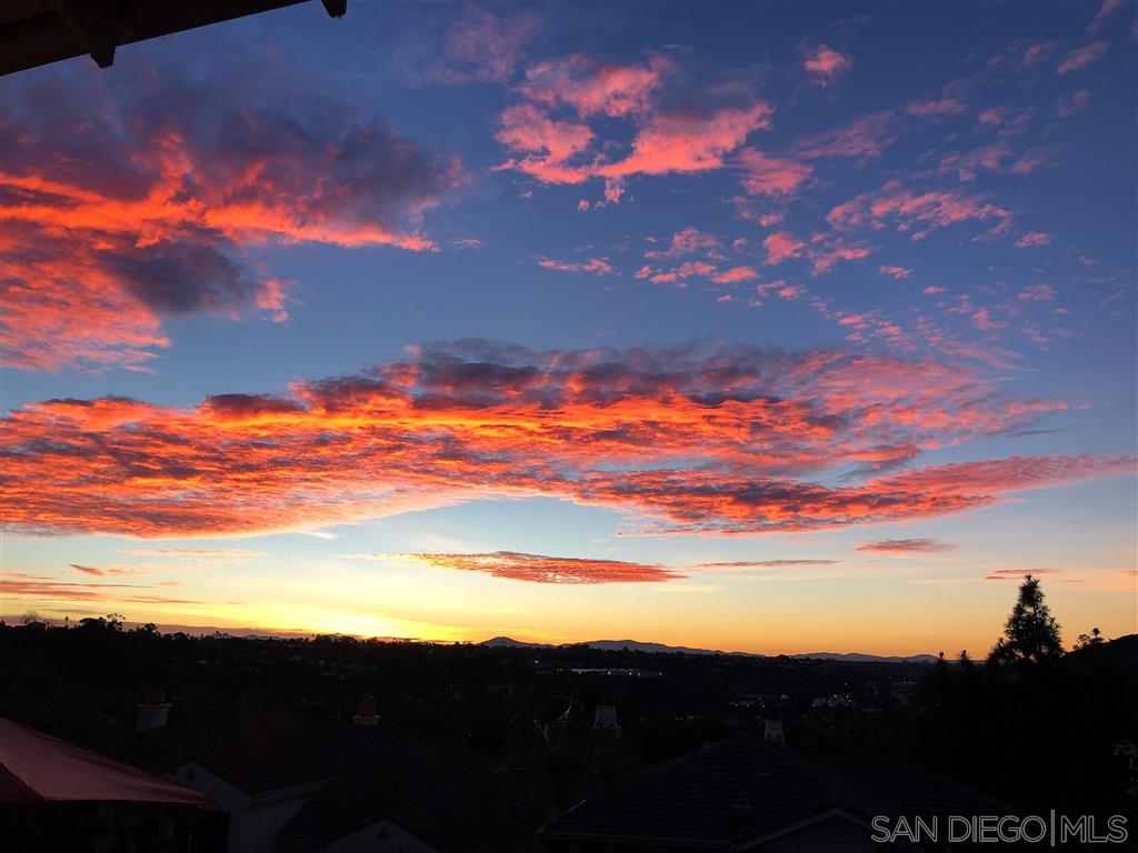 6033 Oakgate Row La Jolla, CA 92037 - Photo 4 of 25 Watch early morning colorful sunrises & gorgeous cloud displays. In the evening experience panoramic twinkling city lights, mountain views & the moonrises