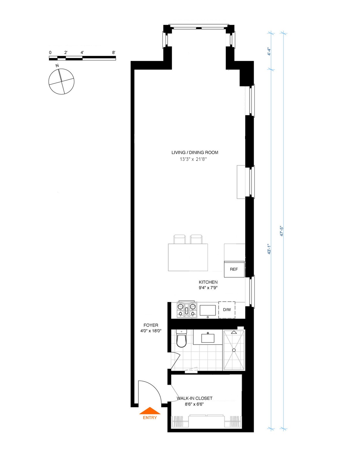 60 Pineapple Street, Unit 2E Brooklyn, NY 11201 - Photo 5 of 5