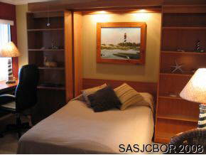 7780 A1A South, Unit 202 St. Augustine, FL 32080 - Photo 8 of 12 murphy bed/office system