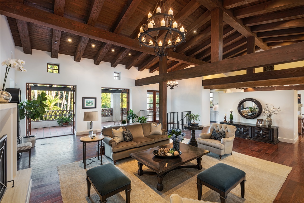 17657 Los Morros Rancho Santa Fe, CA 92067 - Photo 3 of 19 True S. Calif living with open room and indoor/outdoor living throughout.