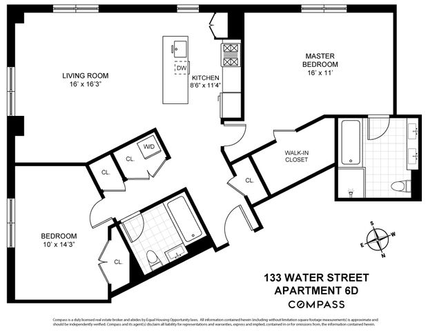 $4,750 | 133 Water Street, Unit 6D | DUMBO