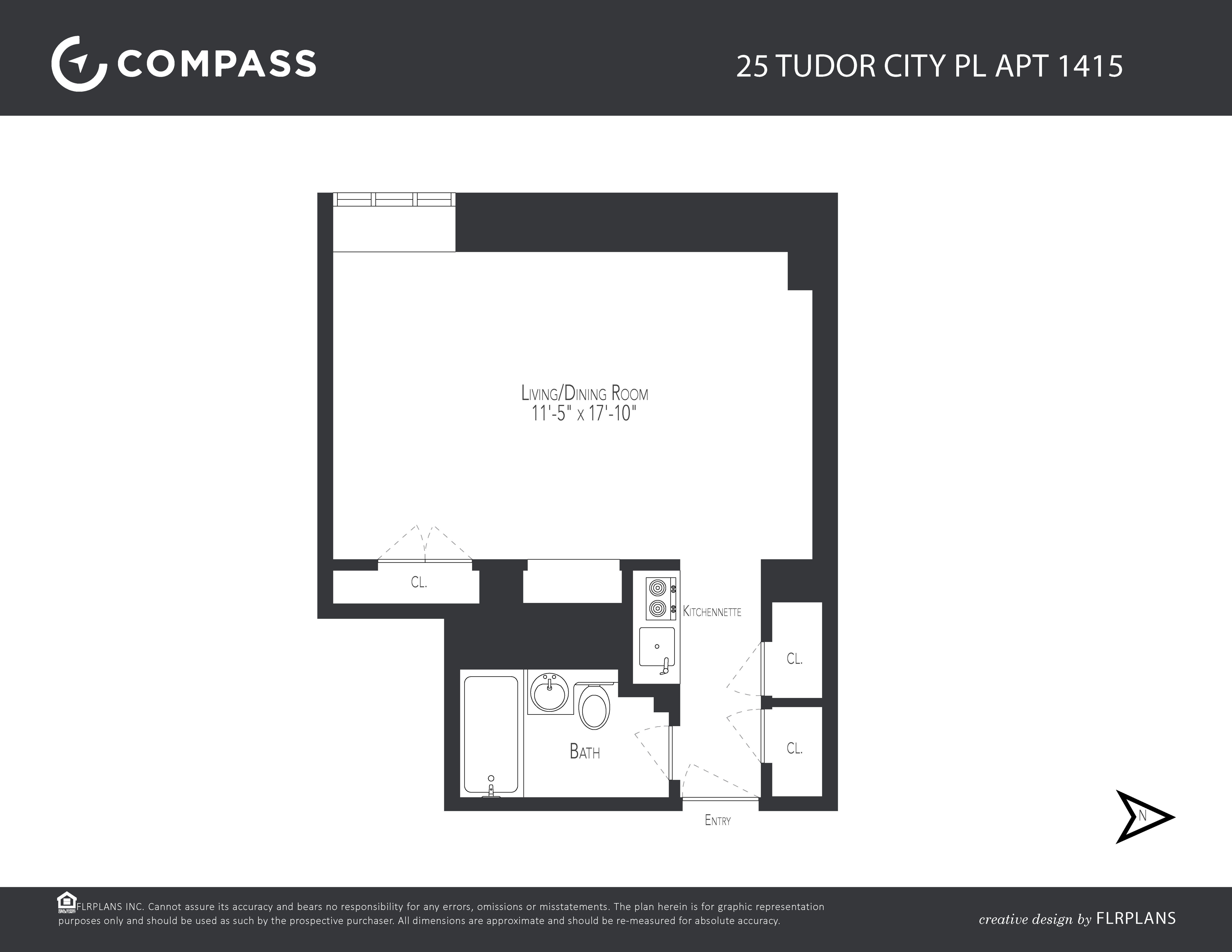 25 Tudor City Place, Unit 1415 Manhattan, NY 10017 - Photo 6 of 8