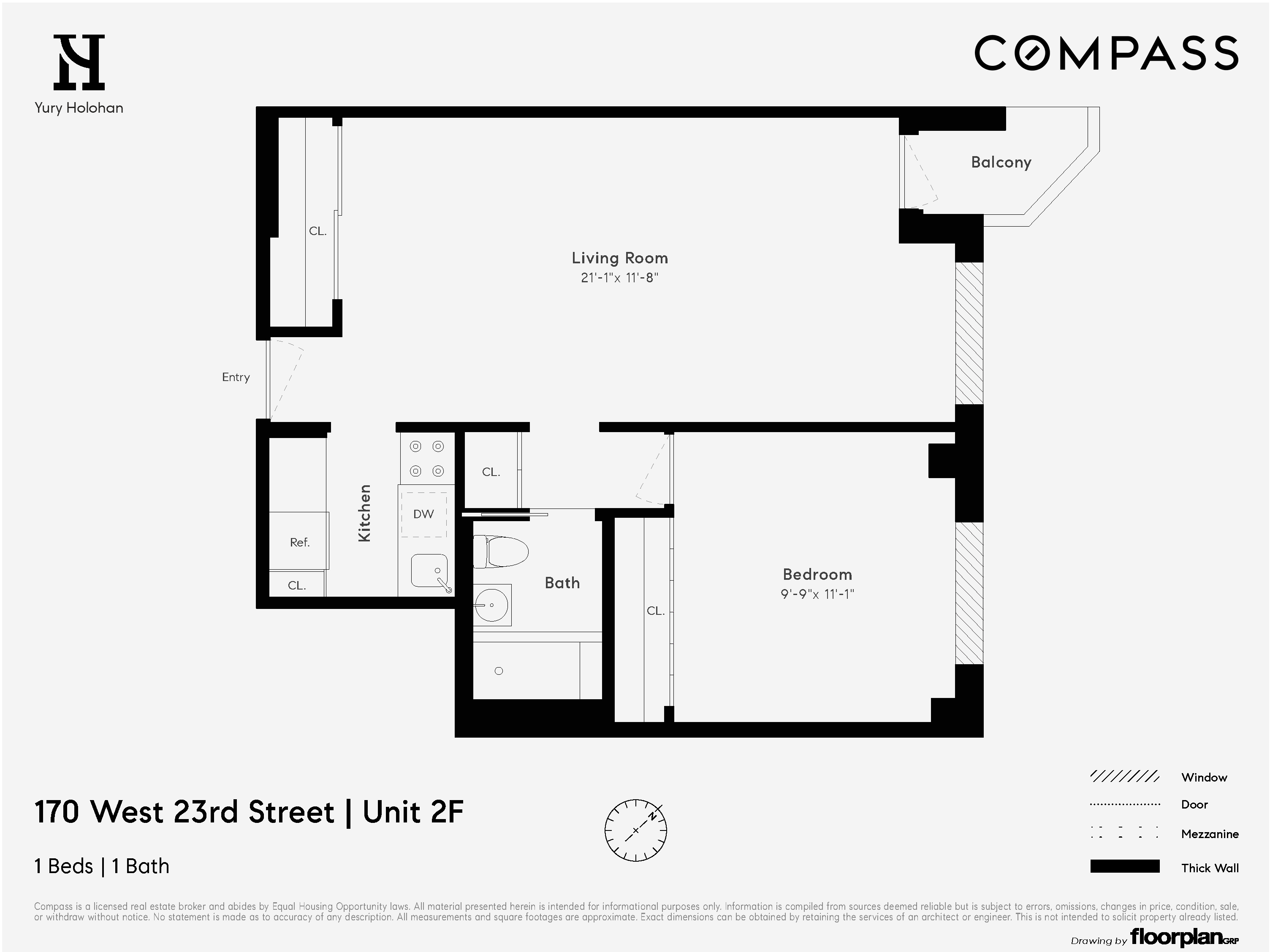 170 West 23rd Street, Unit 2F Manhattan, NY 10011 - Photo 11 of 12