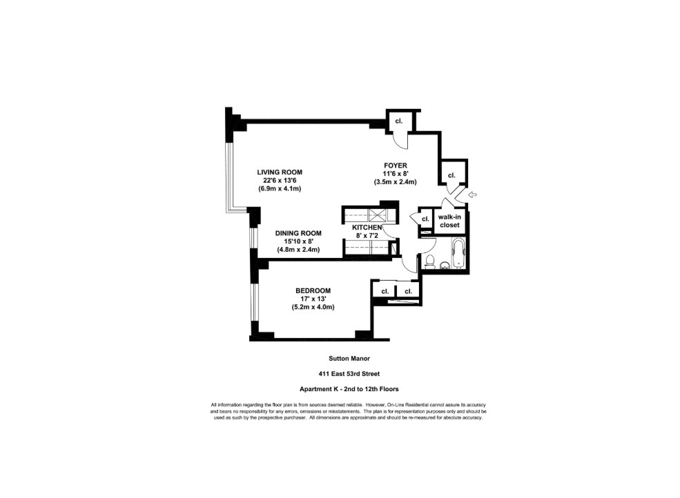 411 East 53rd Street, Unit 9K Manhattan, NY 10022 - Photo 8 of 8