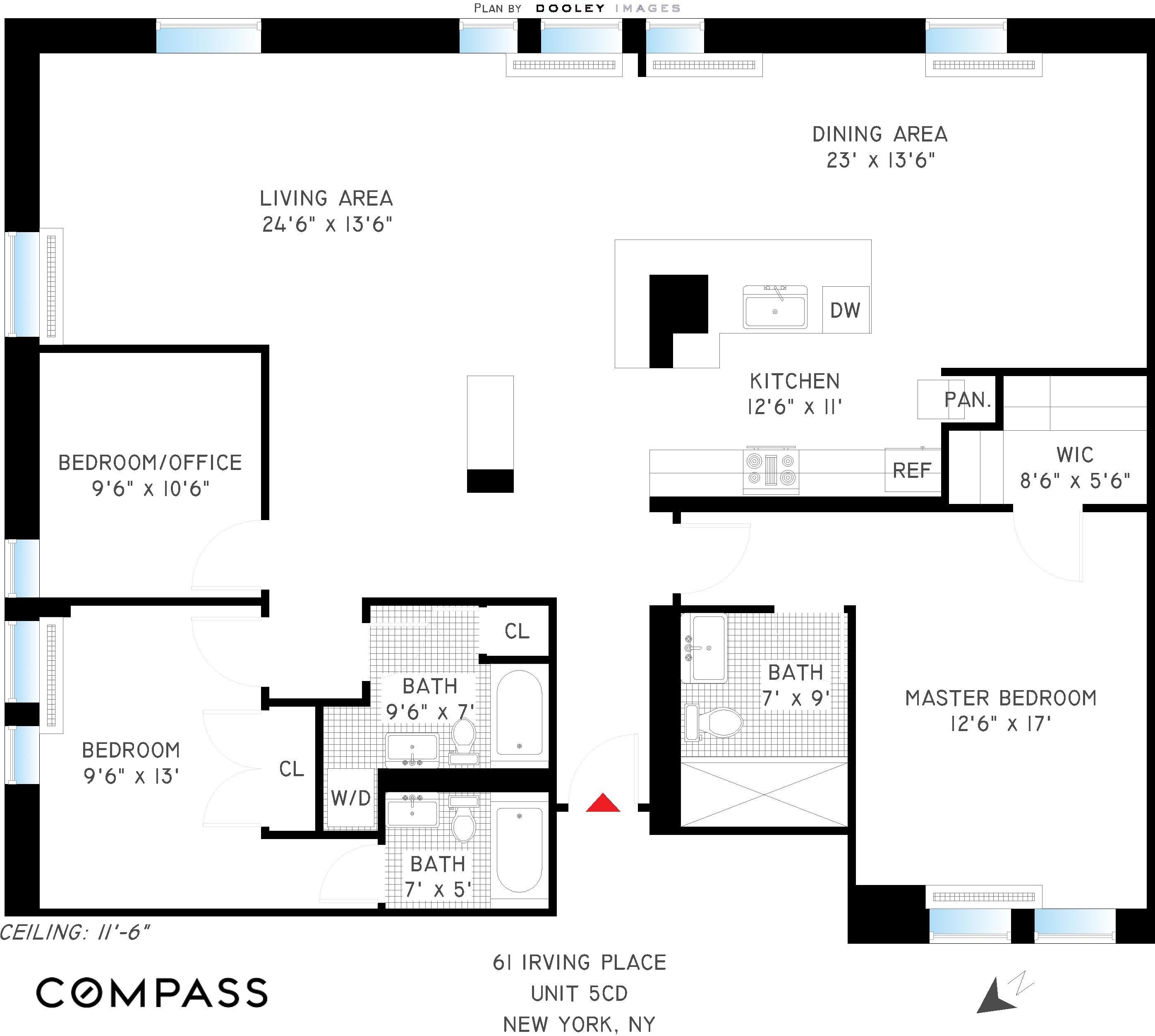 61 Irving Place, Unit 5C/D Manhattan, NY 10003 - Photo 13 of 13