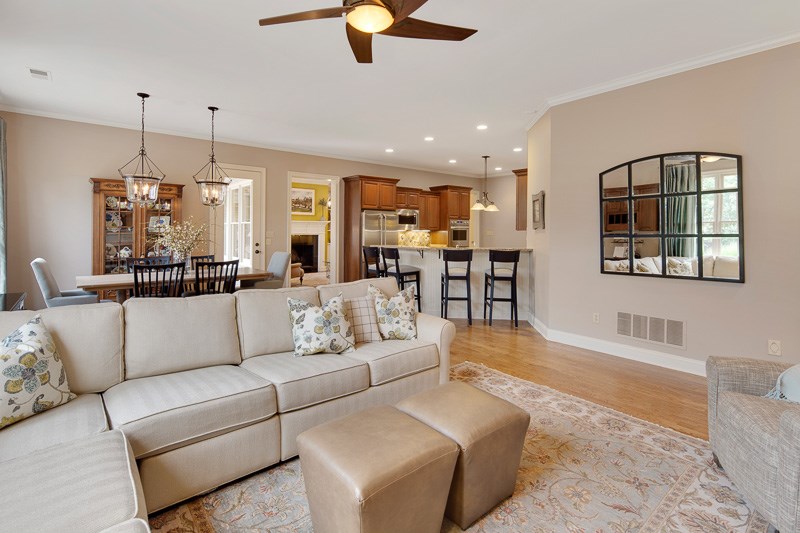 10139 Avent Ridge Collierville, TN 38017 - Photo 11 of 25 View from keeping room looking toward kitchen.