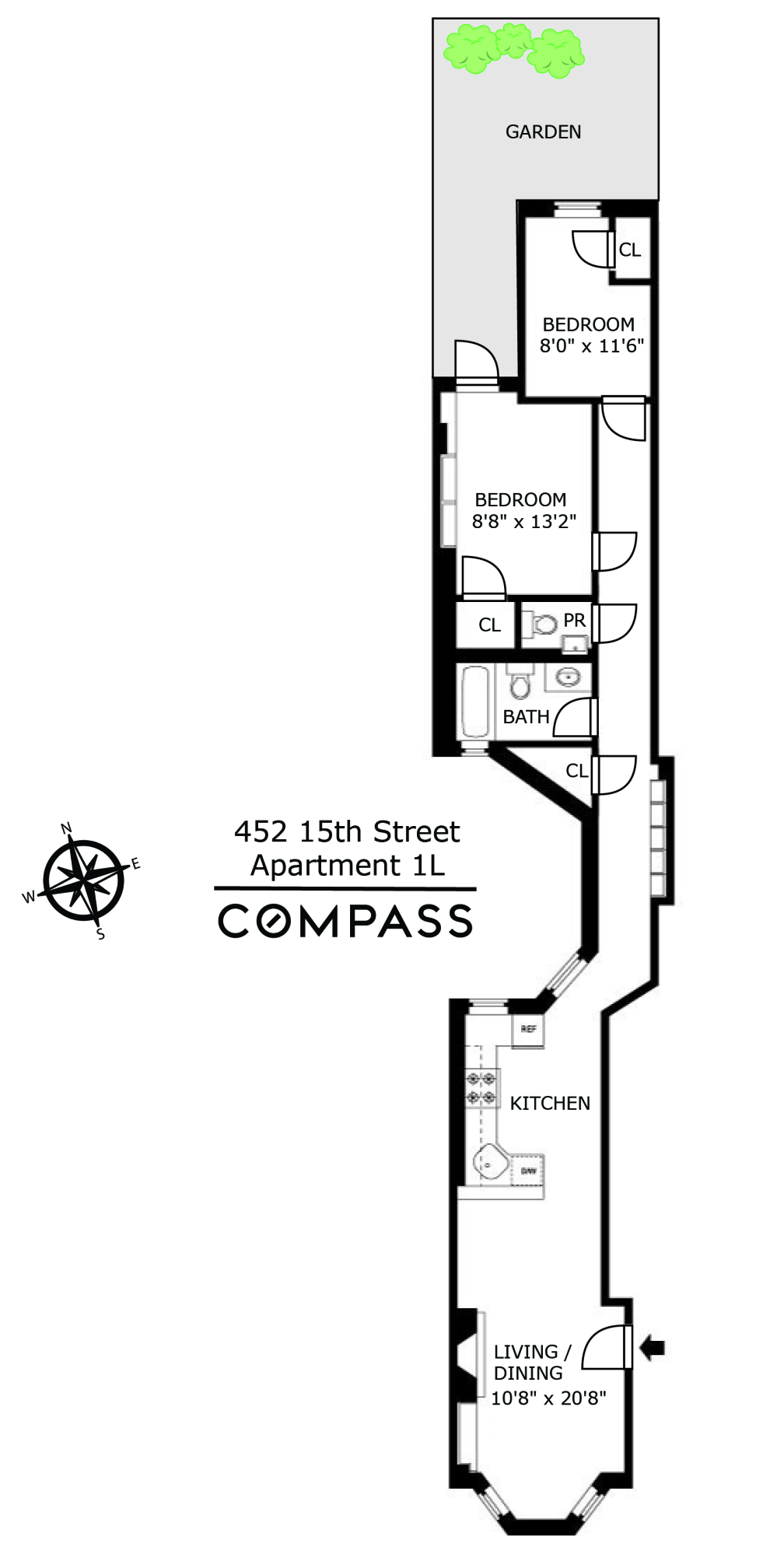 452 15th Street, Unit 1L Brooklyn, NY 11215 - Photo 8 of 8