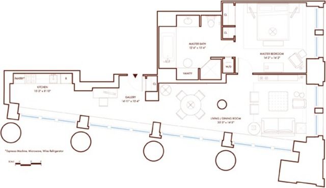 $925,000 | 55 Wall Street, Unit 600 | Financial District