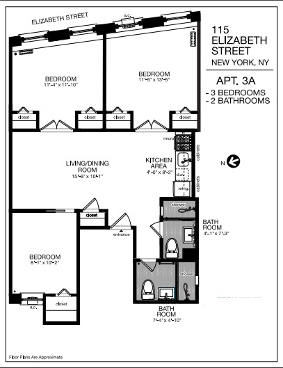 115 Elizabeth Street, Unit 3A Manhattan, NY 10013 - Photo 5 of 5