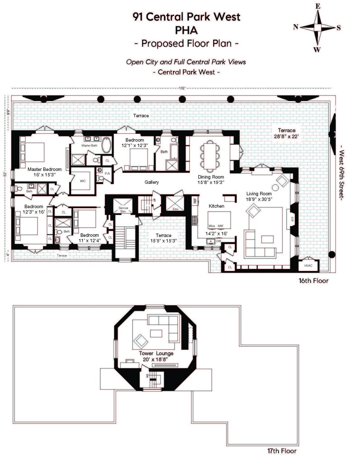 91 Central Park West, Unit PHA Manhattan, NY 10023 - Photo 21 of 21