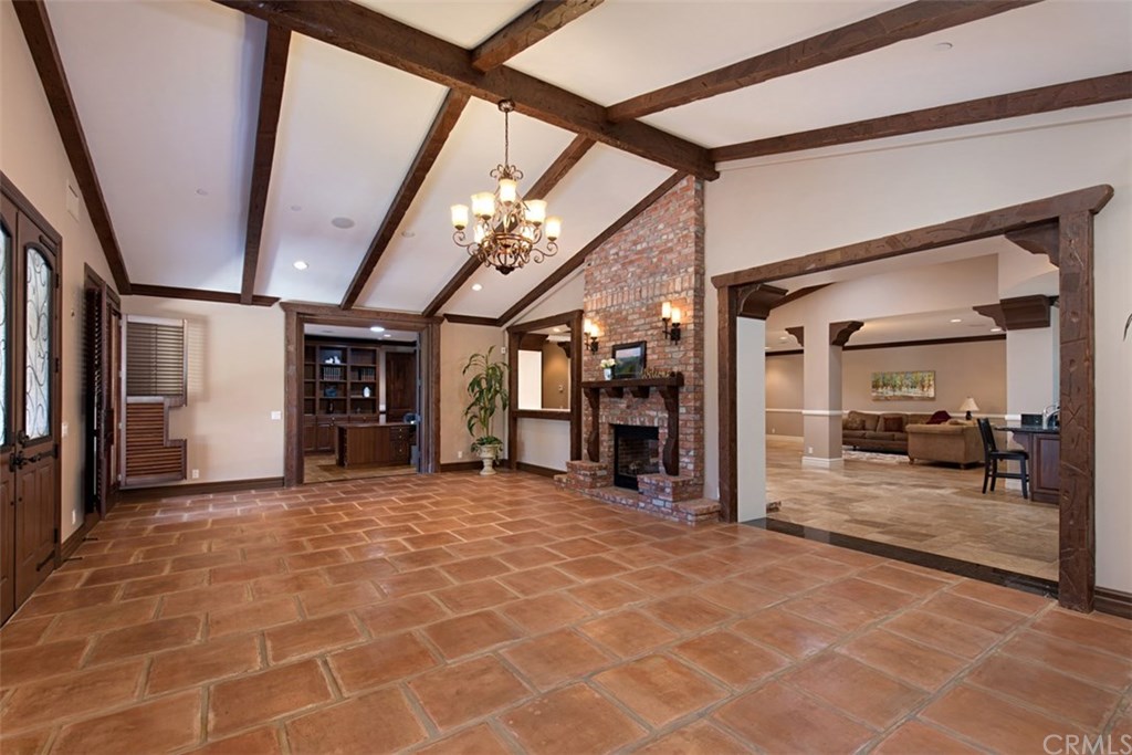1640 Hillside Avenue Norco, CA 92860 - Photo 21 of 75 Foyer looking towards executive office and main family rooms