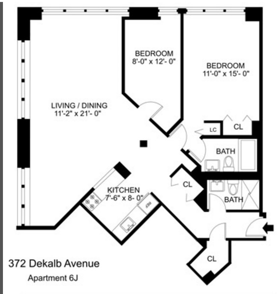 372 Dekalb Avenue, Unit 6J Brooklyn, NY 11205 - Photo 5 of 11