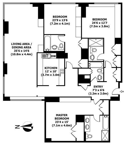 10 West Street, Unit 30C Manhattan, NY 10004 - Photo 9 of 9