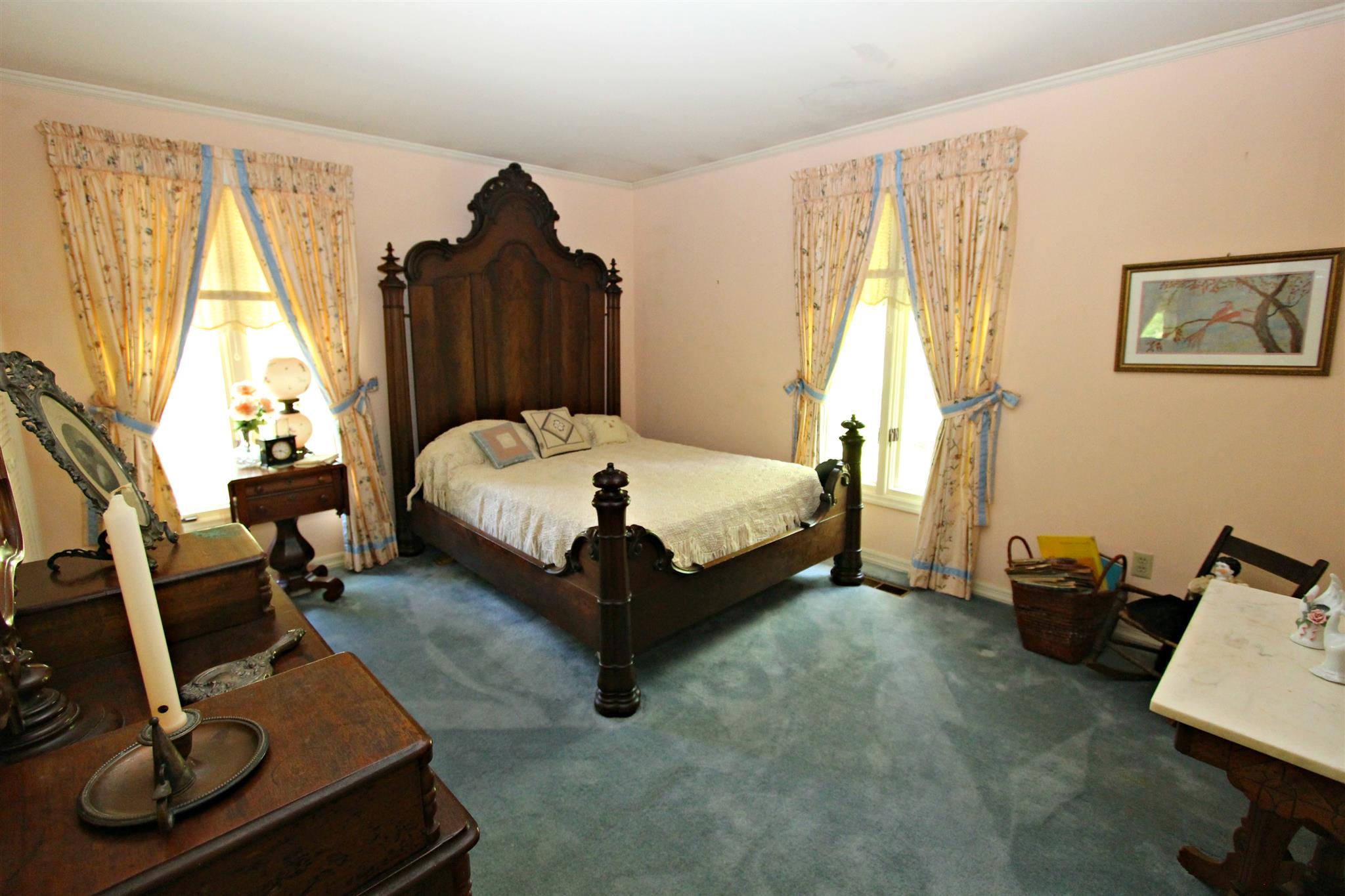 300 Kippsford Pond Road Columbia, TN 38401 - Photo 25 of 36 Second bedroom features plush carpet and double windows.