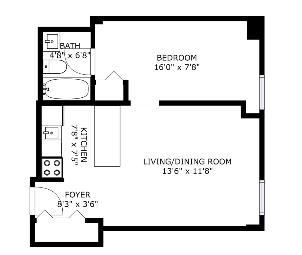 150 West 51st Street, Unit 1104 Manhattan, NY 10019 - Photo 7 of 7