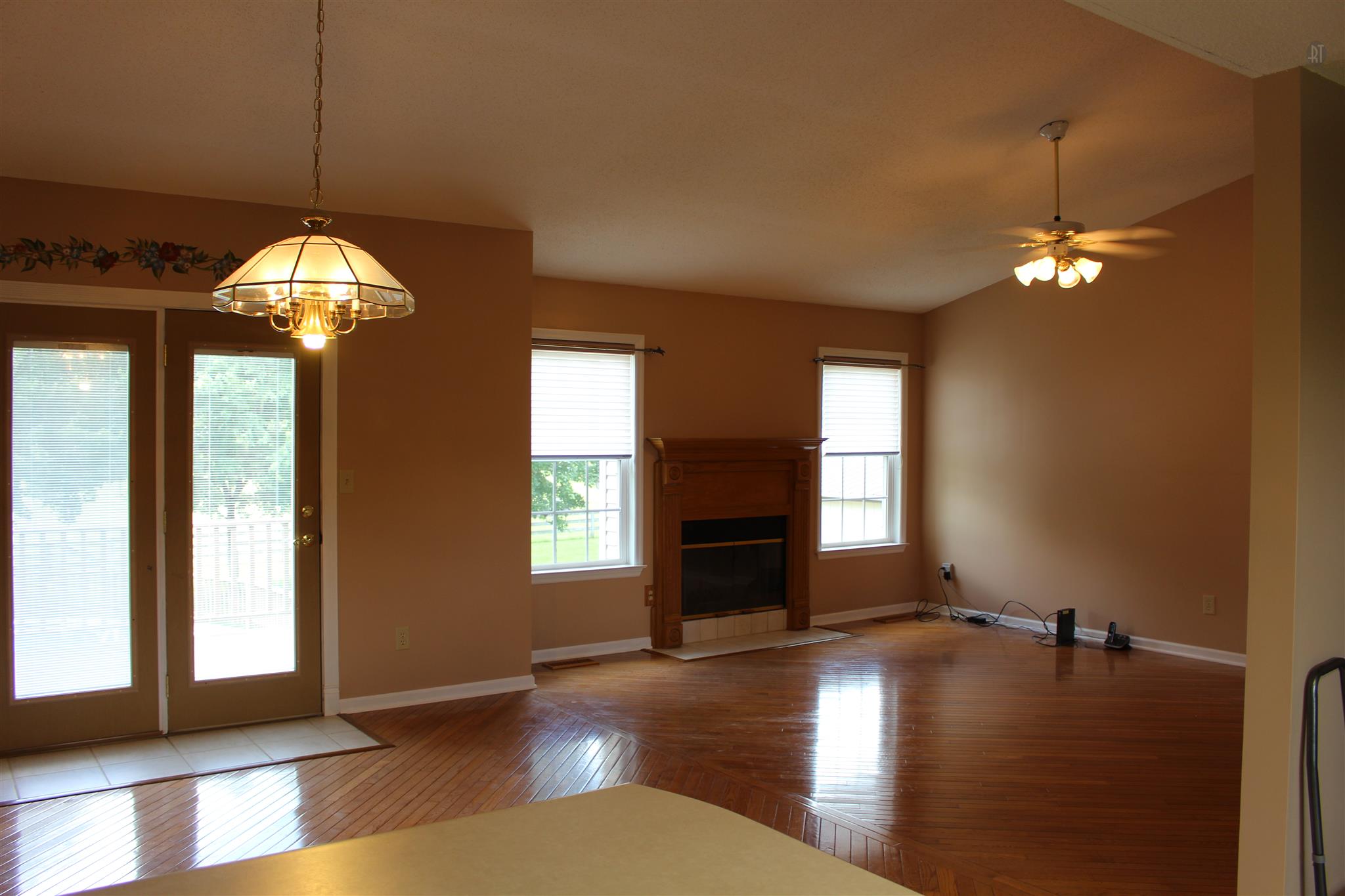3649 Greens Mill Road Spring Hill, TN 37174 - Photo 7 of 34 Spacious living room and dining room with detailed hardwood flooring