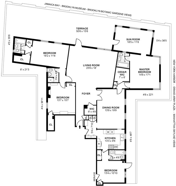 135 Eastern Parkway, Unit PH16A Brooklyn, NY 11238 - Photo 17 of 17