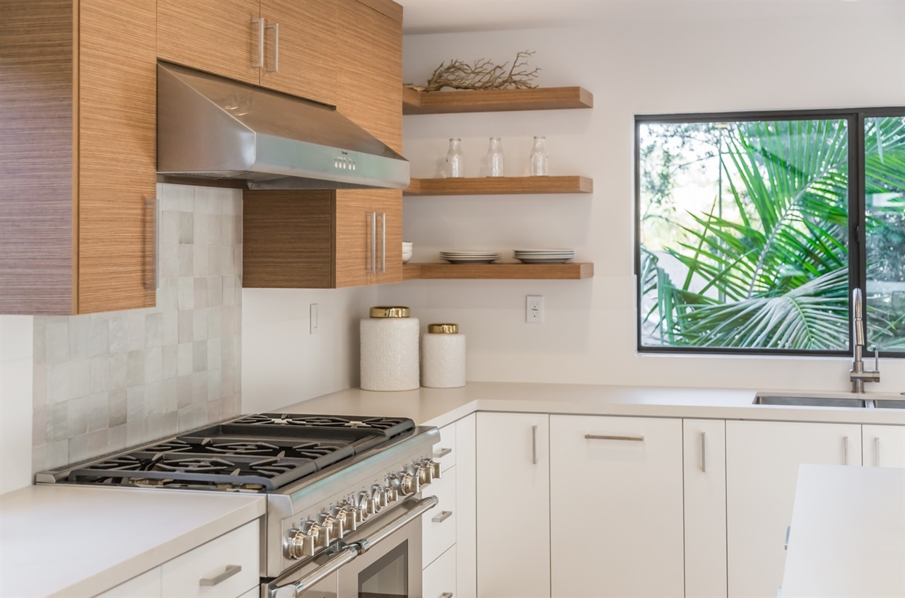 244 Pacific Avenue Solana Beach, CA 92075 - Photo 5 of 20 Designer kitchen with top of the line appliances and custom cabinets
