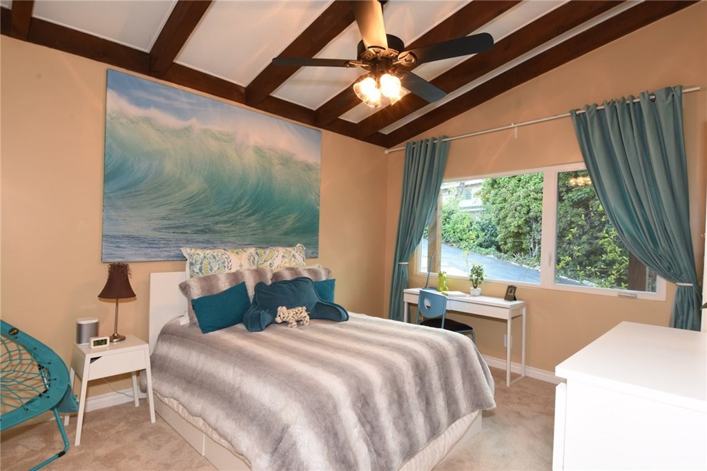 12 Harbor Sight Drive Rolling Hills Estates, CA 90274 - Photo 27 of 56 Bedroom #2. So pretty, and sunny, like the rest of the house! Walk-in closet, and bath, too!