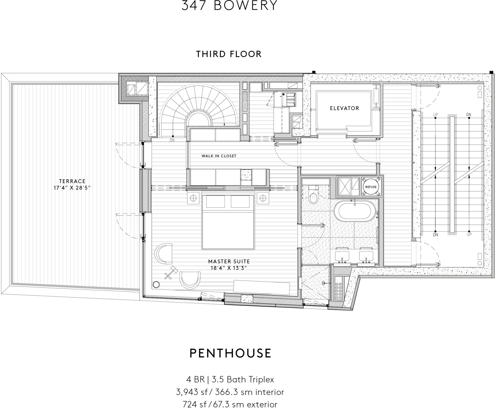 347 Bowery, Unit PH Manhattan, NY 10003 - Photo 9 of 17