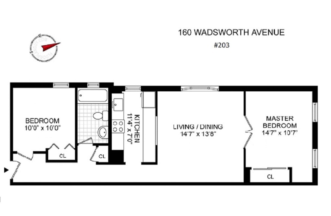 160 Wadsworth Avenue, Unit 203 Manhattan, NY 10033 - Photo 5 of 5