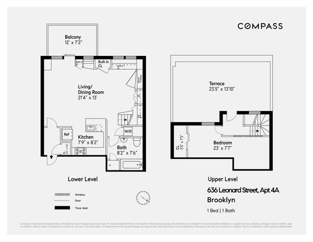 $925,000 | 636 Leonard Street, Unit 4A | Greenpoint
