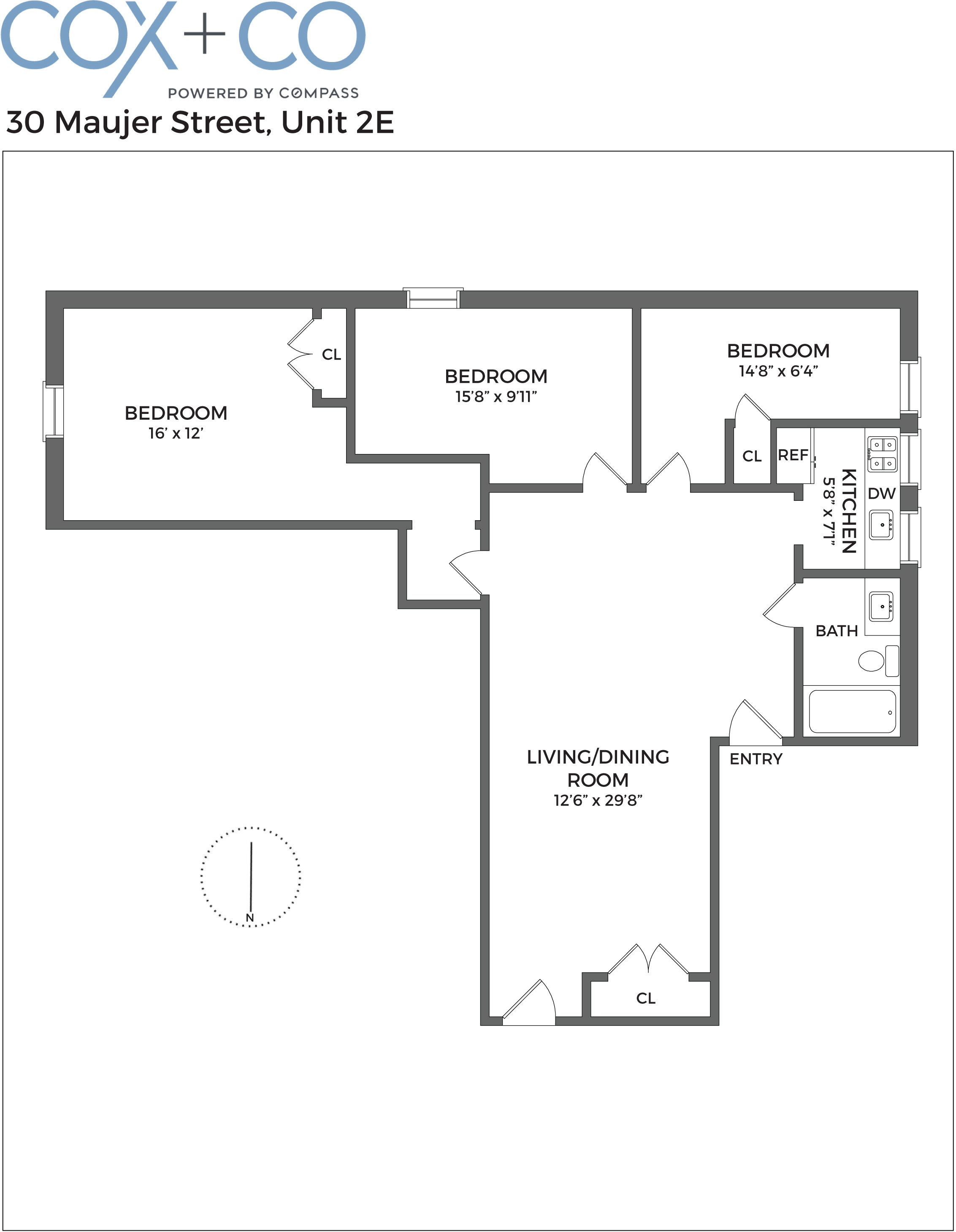 30 Maujer Street, Unit 2A Brooklyn, NY 11206 - Photo 6 of 6