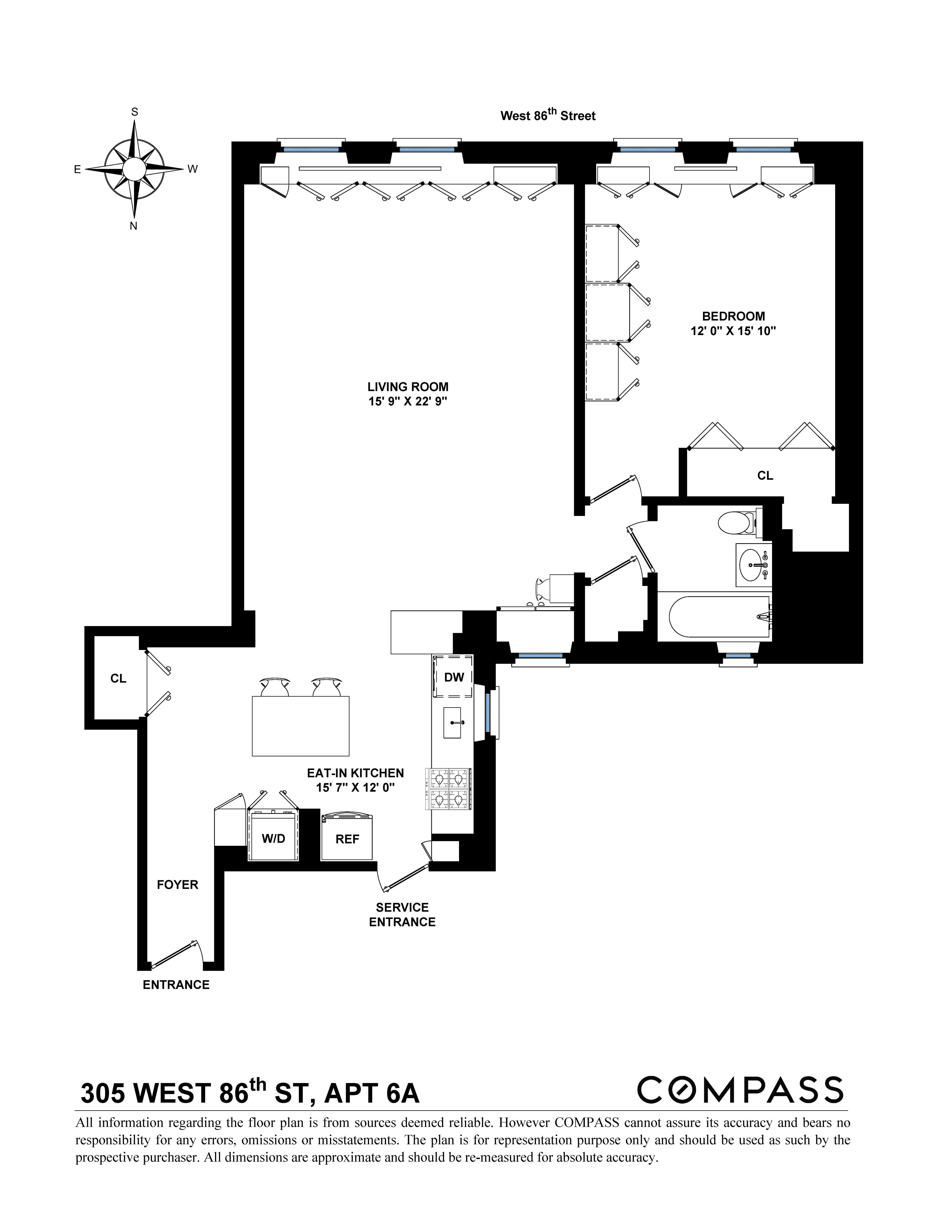 305 West 86th Street, Unit 6A Manhattan, NY 10024 - Photo 8 of 8