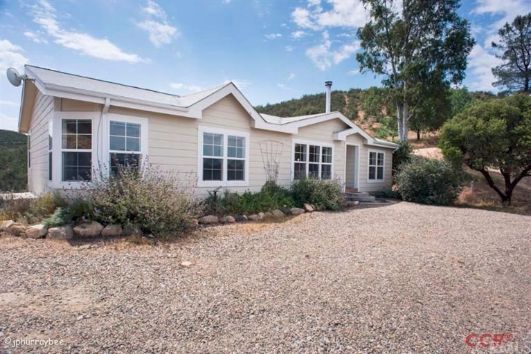 9725 Huer Huero Road Creston, CA 93432 - Photo 1 of 1 Front of house. Great views from this 3 Bedroom and 2 bath home on 40 acres. Can't get more private than this!