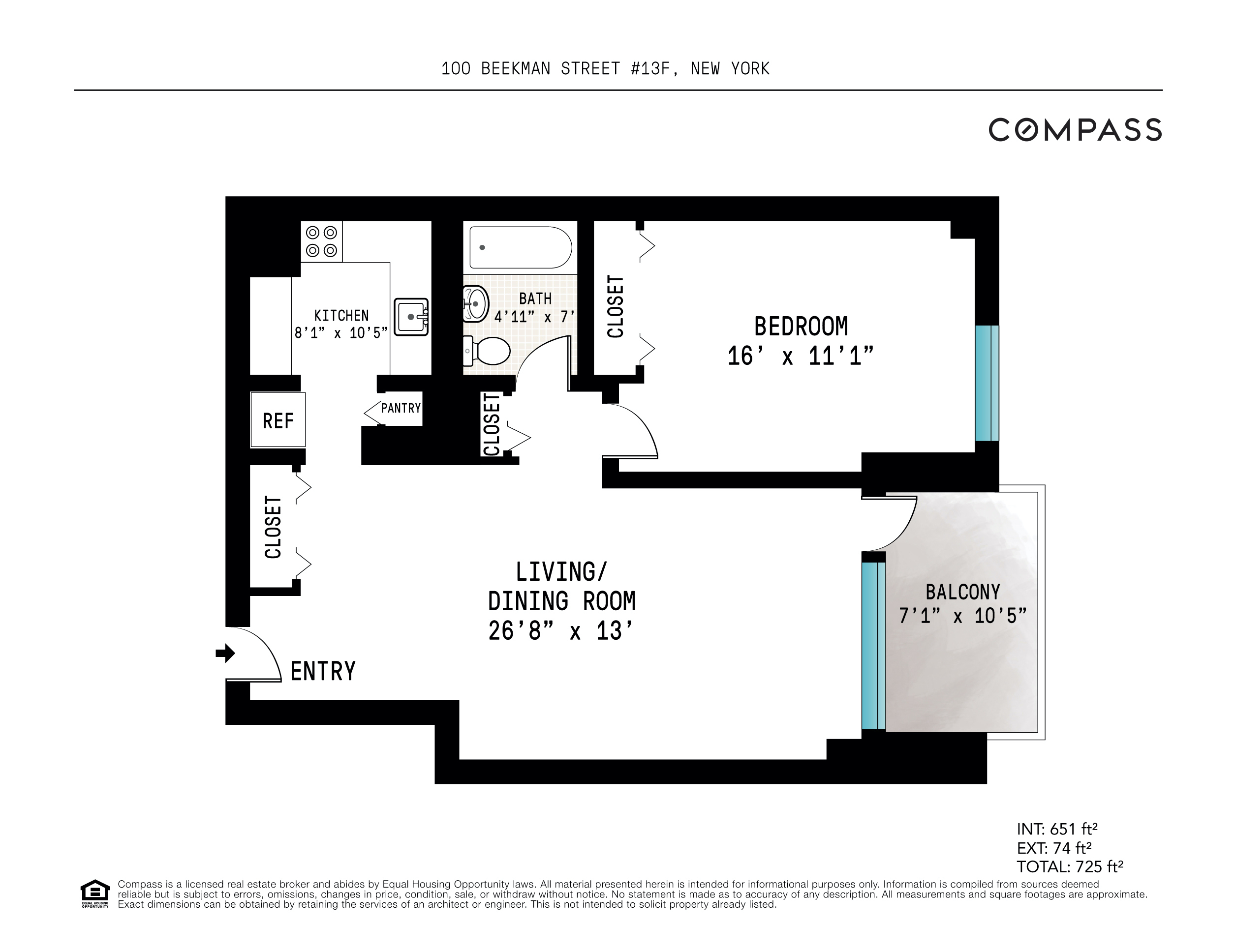 100 Beekman Street, Unit 13F Manhattan, NY 10038 - Photo 6 of 6