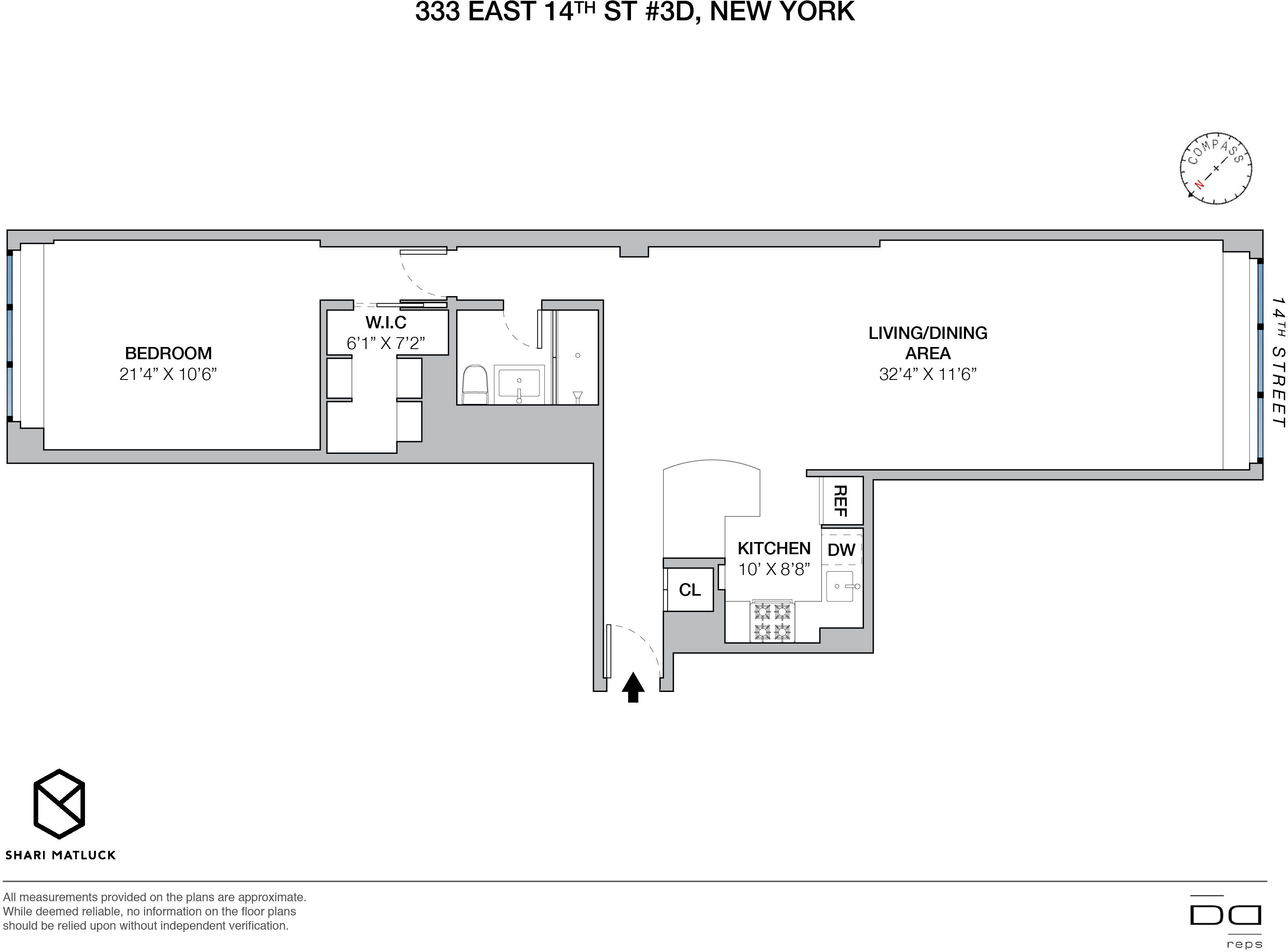 333 East 14th Street, Unit 3D Manhattan, NY 10003 - Photo 10 of 10