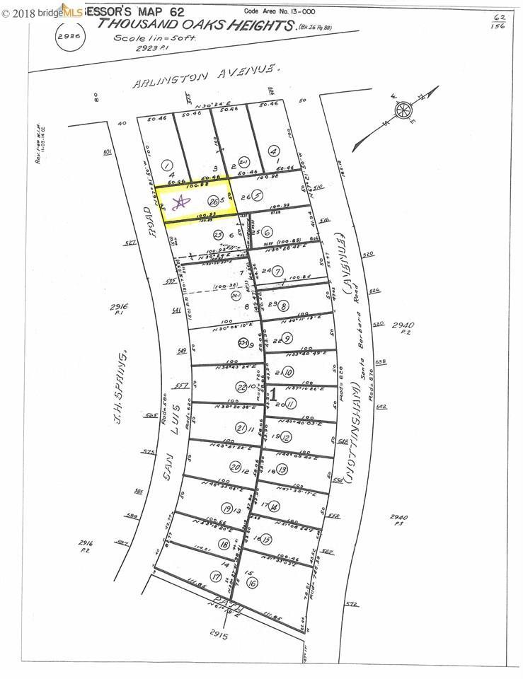 0 San Luis Road Berkeley, CA 94707 - Photo 1 of 1 Gallery Image 1