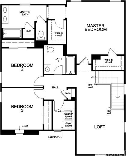 3544 Garnet Lane Lancaster, CA 93535 - Photo 3 of 3 Second Floor.
