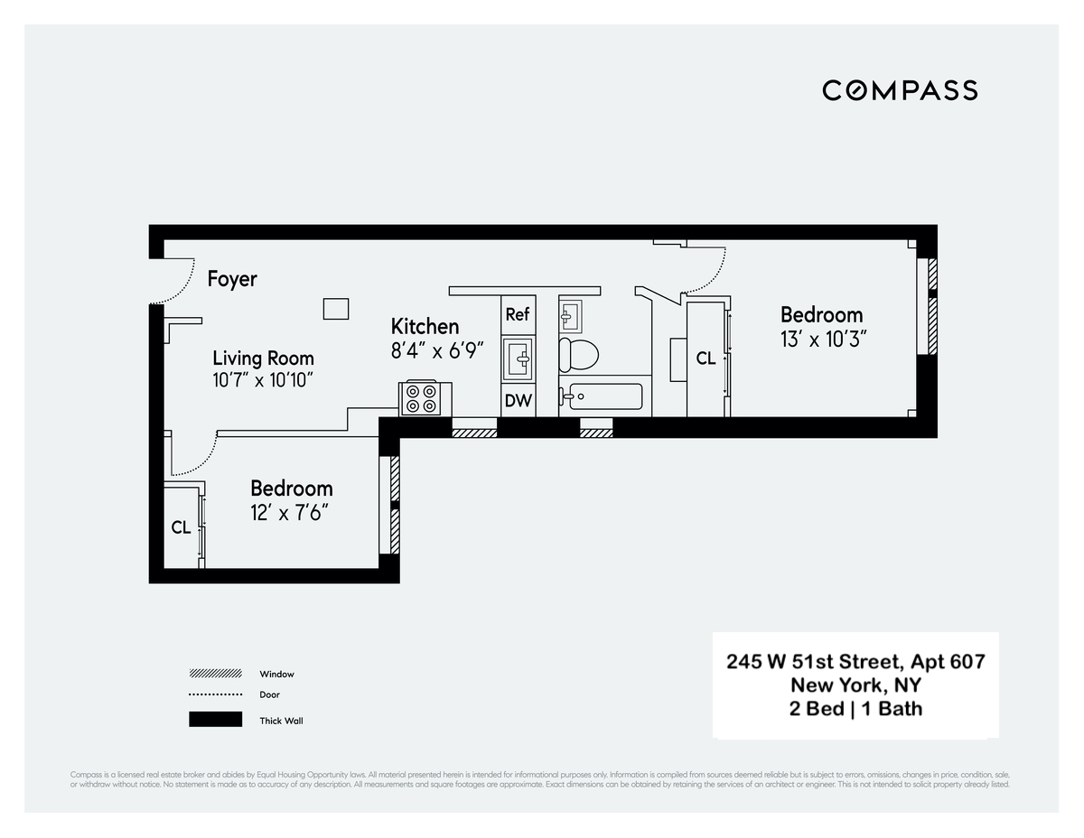 245 West 51st Street, Unit 607 Manhattan, NY 10019 - Photo 9 of 9