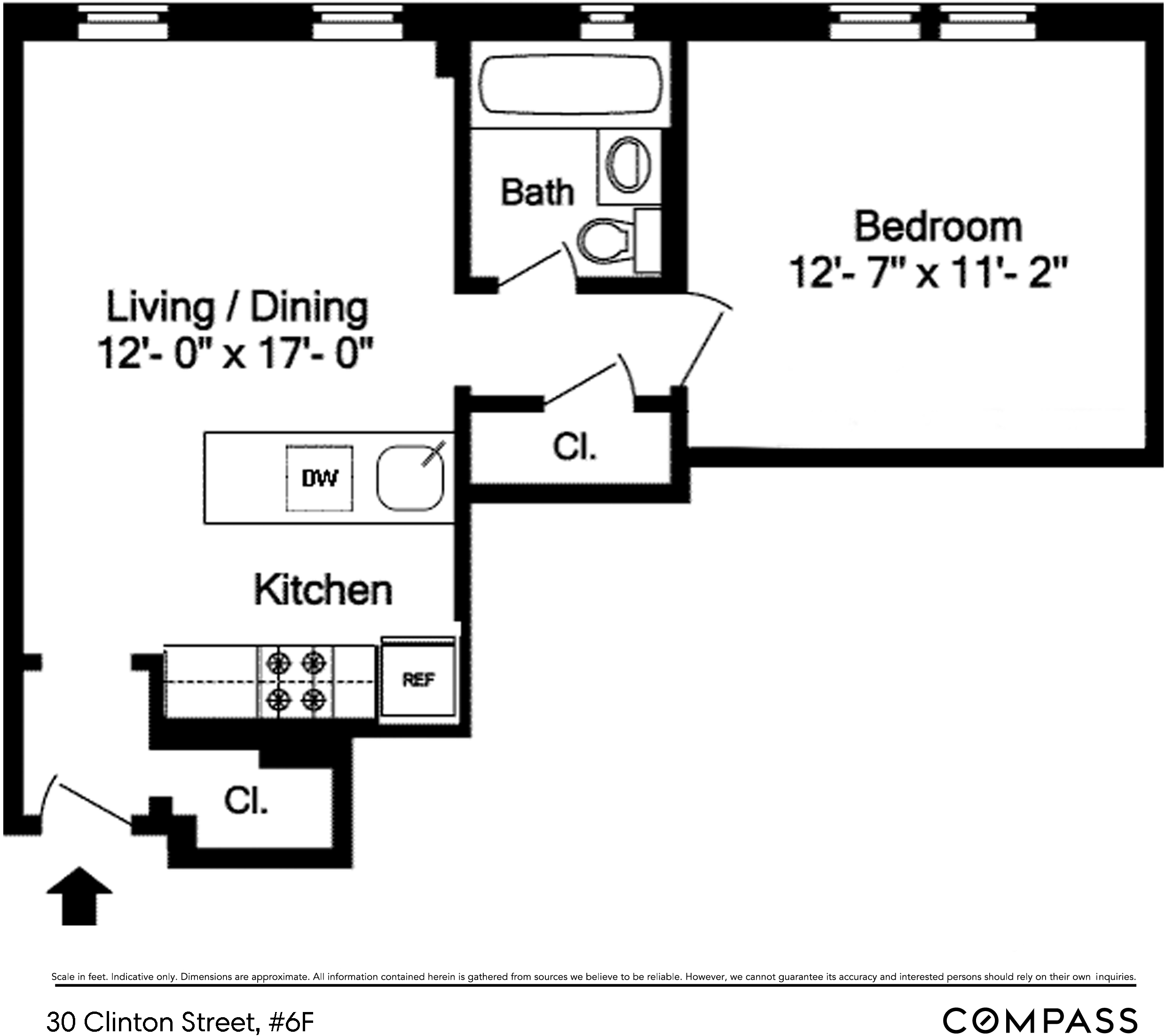 30 Clinton Street, Unit 6F Brooklyn, NY 11201 - Photo 6 of 6