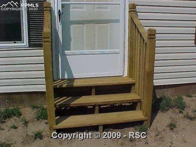 7545 Boone Road Yoder, CO 80864 - Photo 15 of 16 New Front Entry Steps