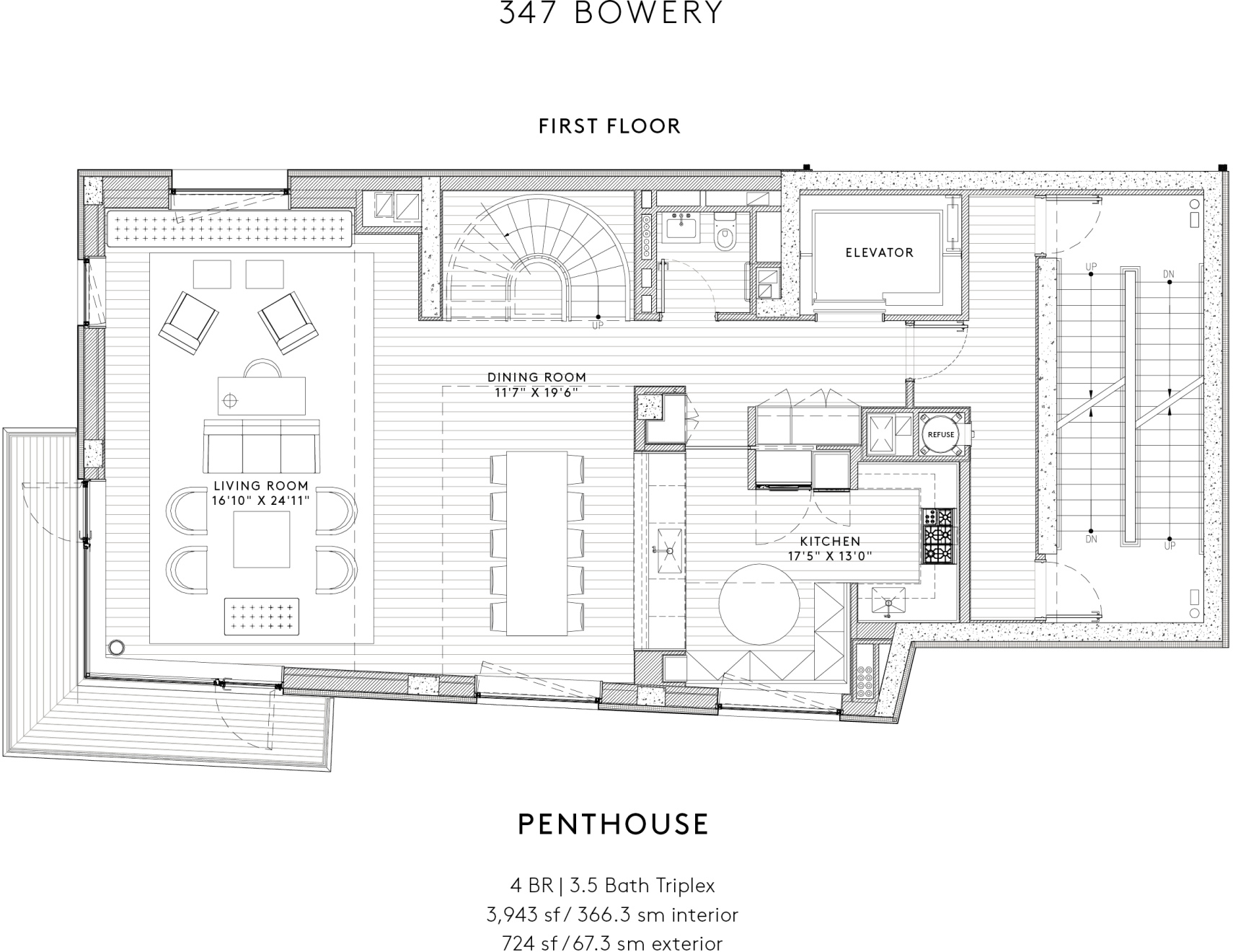 347 Bowery, Unit PH Manhattan, NY 10003 - Photo 7 of 17