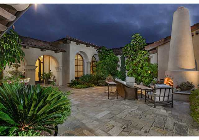 6421 Mimulus Rancho Santa Fe, CA 92067 - Photo 3 of 21 Cozy entry fireplace
