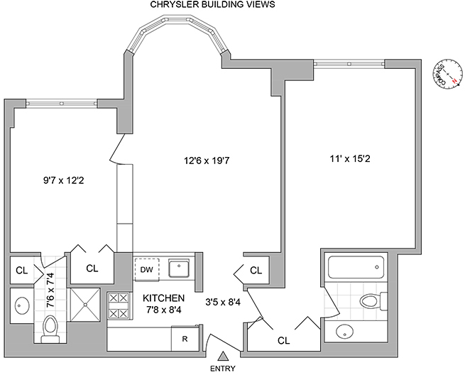 145 E 48th Street, Unit 28C Manhattan, NY 10017 - Photo 6 of 6