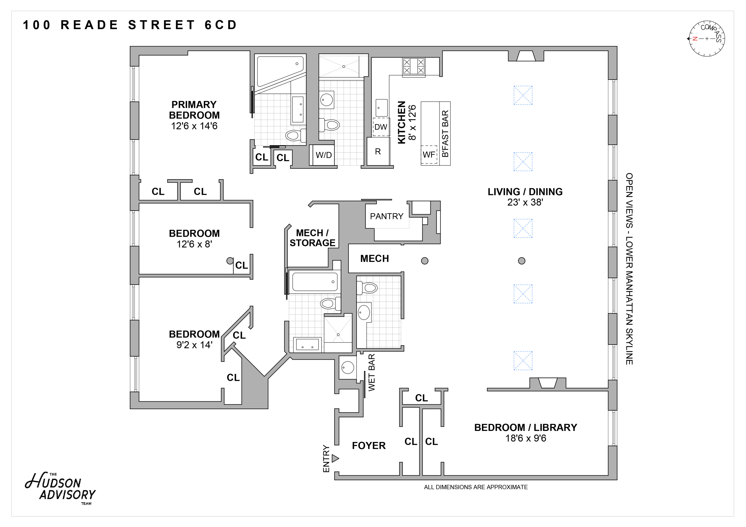 100 Reade Street, Unit 6CD Manhattan, NY 10013 - Photo 14 of 14