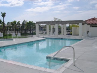 1464 Rancho Rose Way, Unit 25 Oceanside, CA 92057 - Photo 16 of 16 Community pool and spa