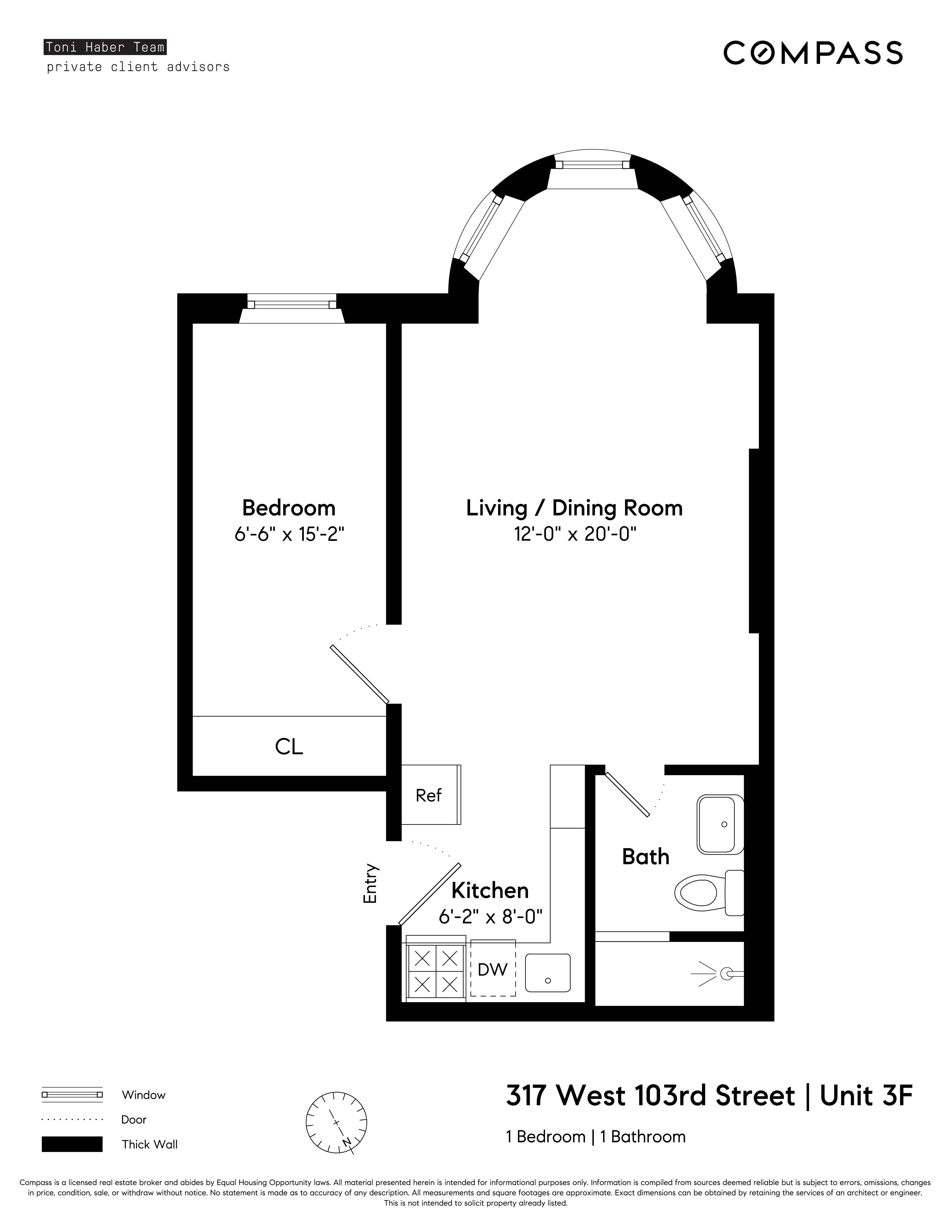 317 West 103rd Street, Unit 3F Manhattan, NY 10025 - Photo 9 of 9