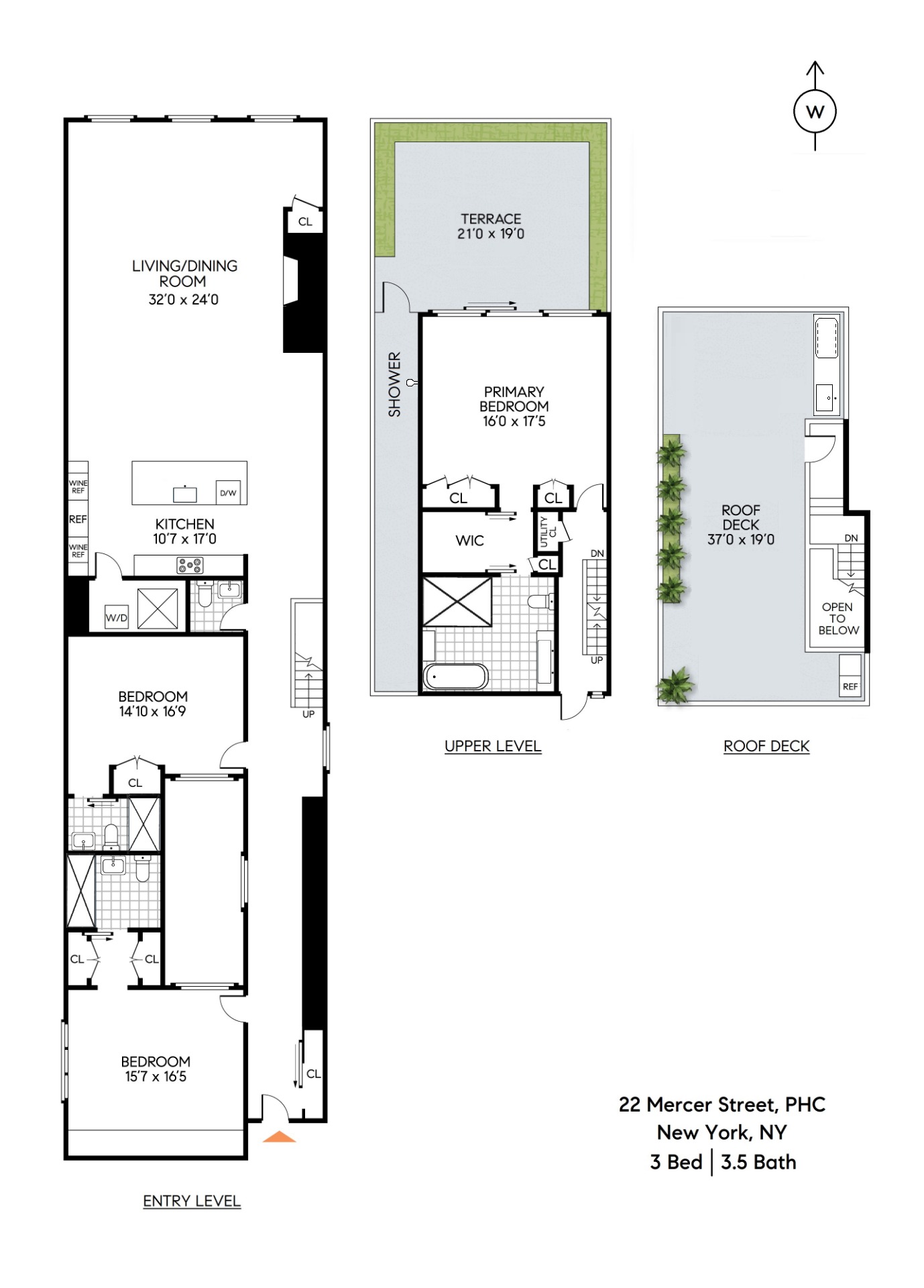 22 Mercer Street, Unit PHC Manhattan, NY 10013 - Photo 23 of 23