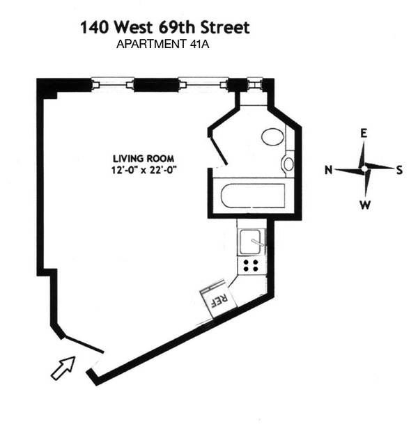 140 West 69th Street, Unit 41A Manhattan, NY 10023 - Photo 7 of 7